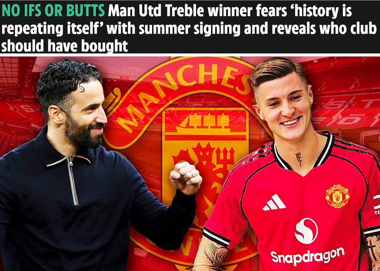 巴特：我担心曼联高价签下塞斯科 又在重复错误